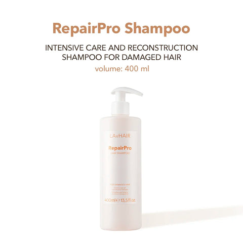 RepairPro: intensive care and reconstruction shampoo for damaged hair 400 ml