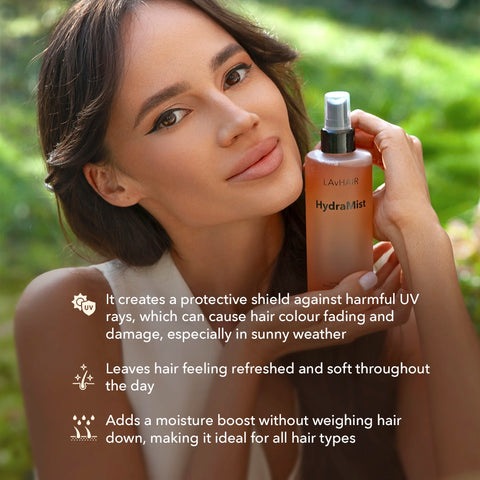 HydraMist: UV protection moisturising hair spray