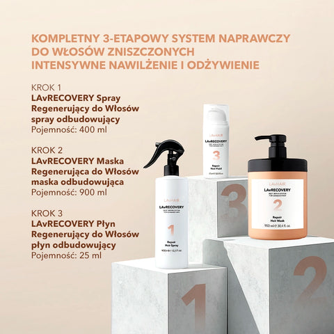 LAvRECOVERY: Set for Deep Restoration of Damaged Hair