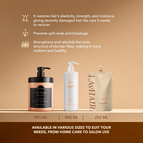 RepairPro: intensive care and reconstruction mask for damaged hair 900 ml