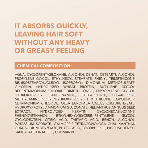 Glossify: leave-in cream fluid for intensive hair care