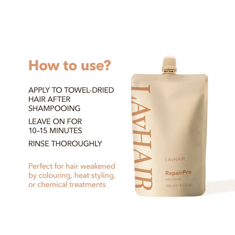 RepairPro: intensive care and reconstruction mask for damaged hair 250 ml
