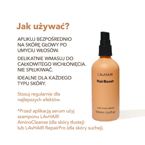 HairBoost: care scalp serum